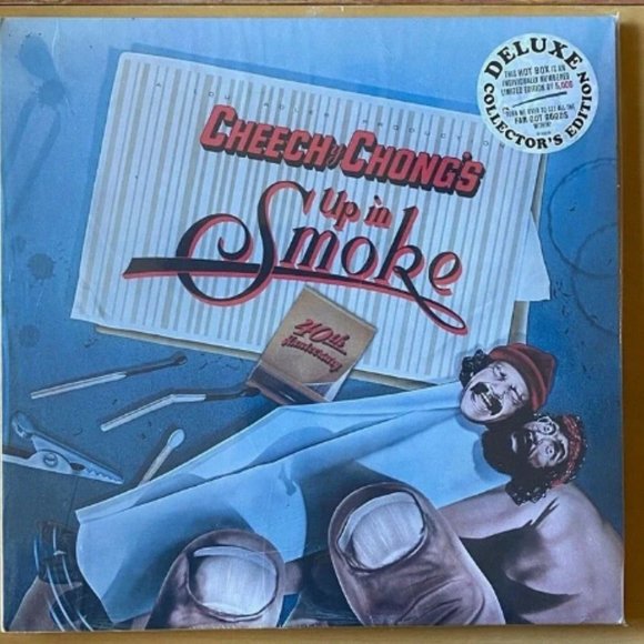 Cheech & Chong's Up In Smoke 40th Anniv. Deluxe Box Set ~ Ltd Ed 5,000 ~ Sealed! - Picture 2 of 4